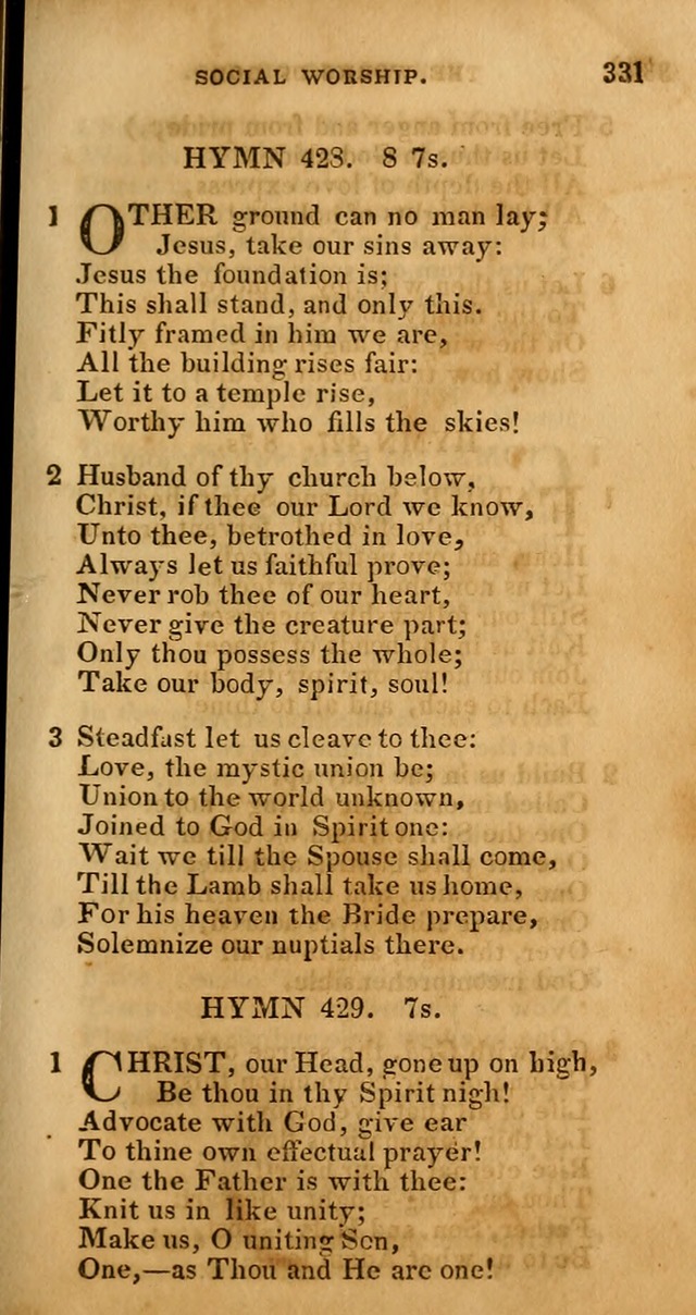 Hymn book of the Methodist Protestant Church. (4th ed.) page 333