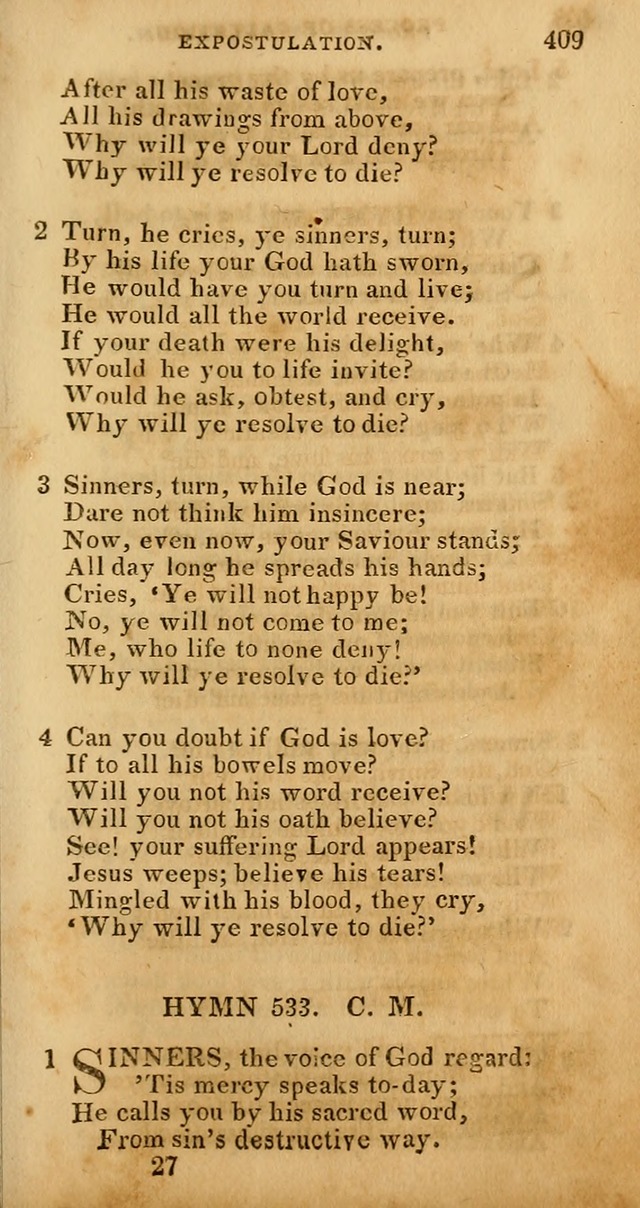 Hymn book of the Methodist Protestant Church. (4th ed.) page 411