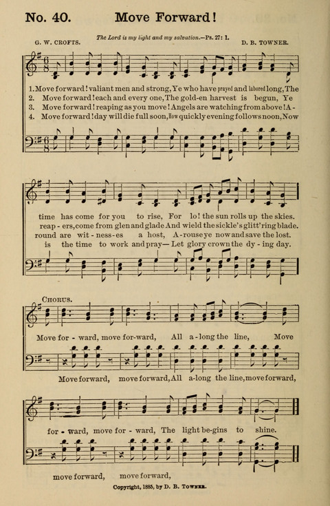 Hymns New and Old: for use in Gospel meetings and other religious services page 40