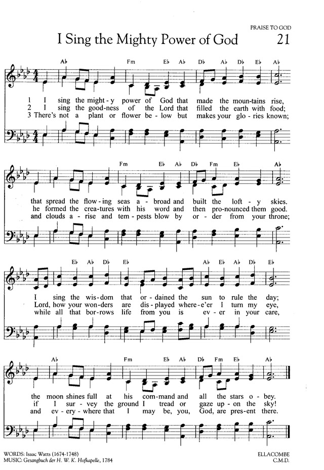 Hymns of Promise: a large print songbook page 23