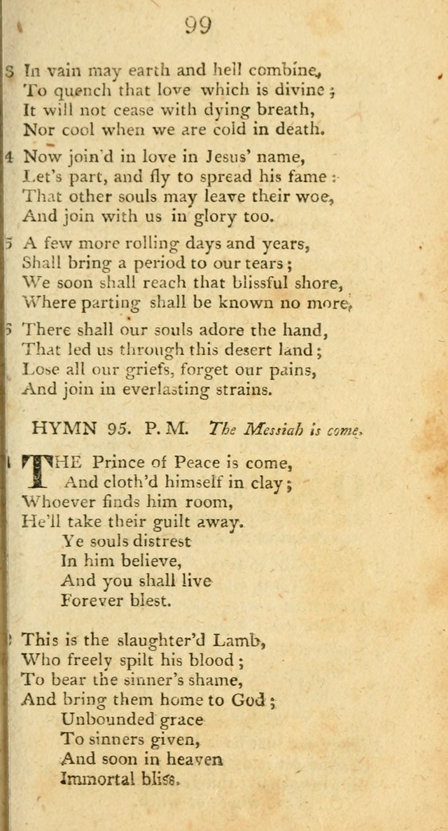 Hymns, Original and  Selected, for the Use of Christians. (5th ed. corr.) page 101