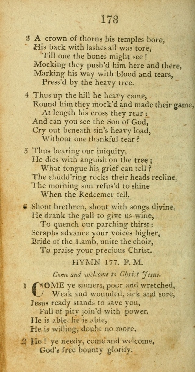 Hymns, Original and  Selected, for the Use of Christians. (5th ed. corr.) page 192