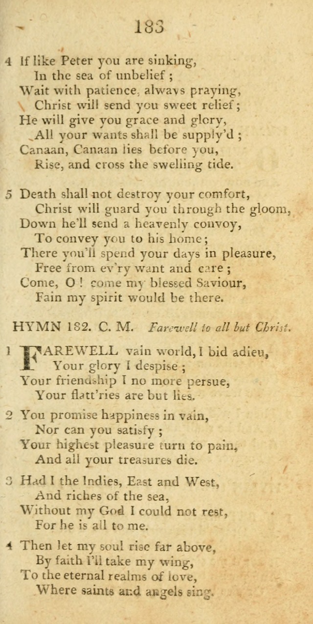 Hymns, Original and  Selected, for the Use of Christians. (5th ed. corr.) page 197