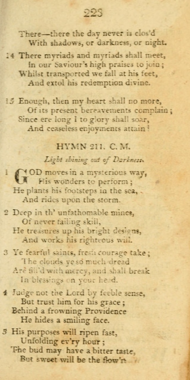 Hymns, Original and  Selected, for the Use of Christians. (5th ed. corr.) page 237