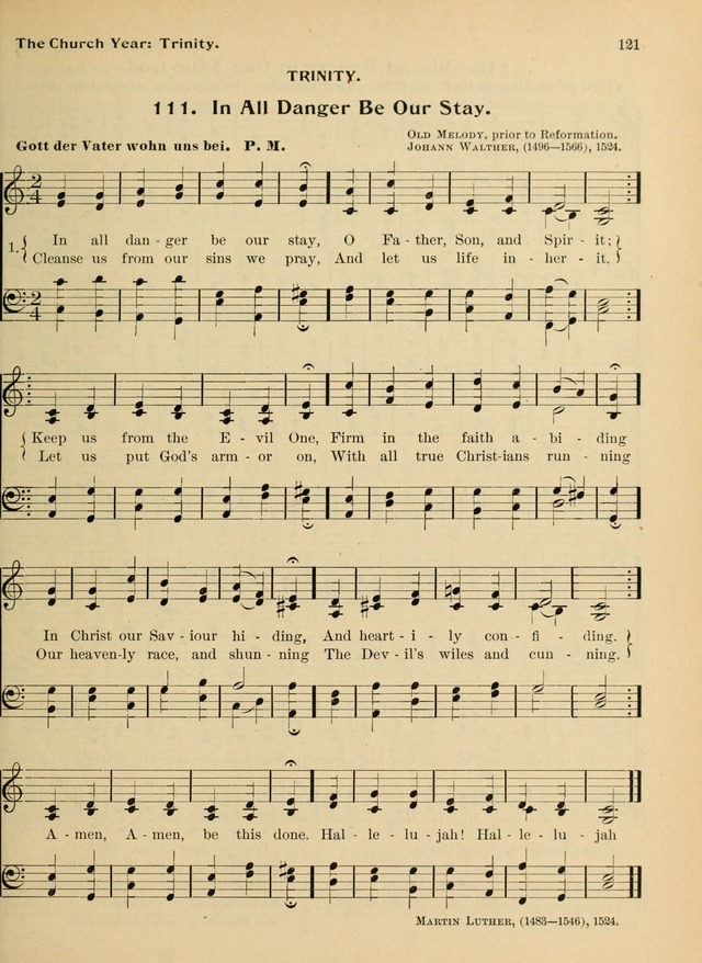 Hymnal and Order of Service: for churches and Sunday-schools page 121