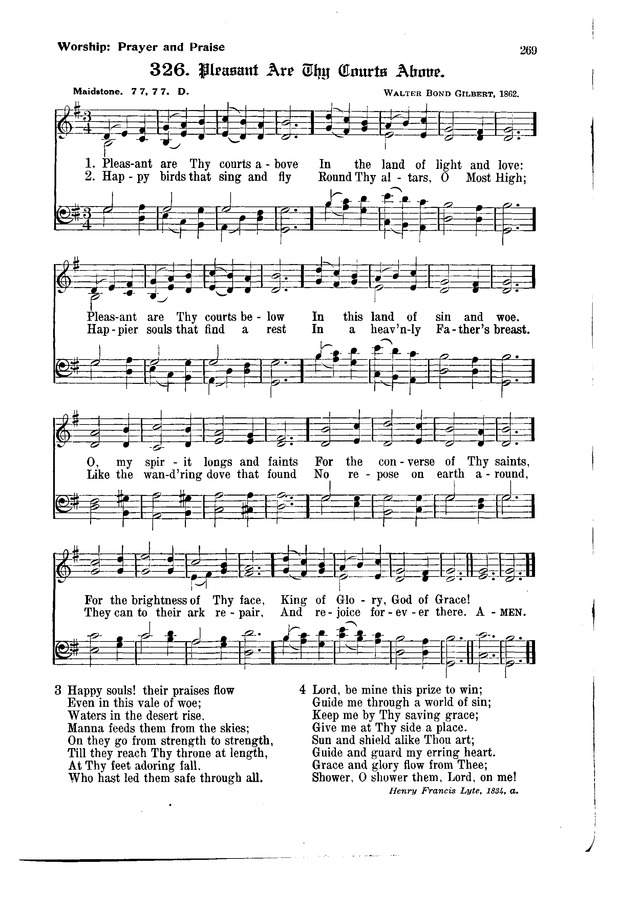 The Hymnal and Order of Service page 269