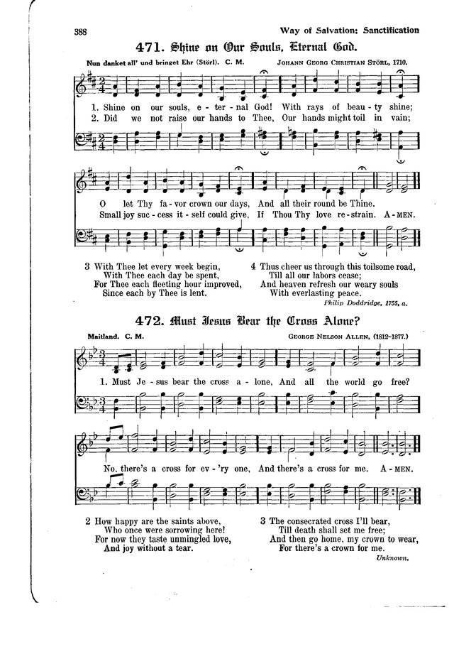 The Hymnal and Order of Service page 388