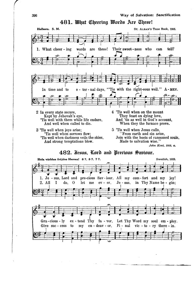 The Hymnal and Order of Service page 396