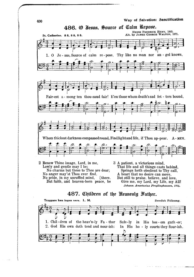 The Hymnal and Order of Service page 400