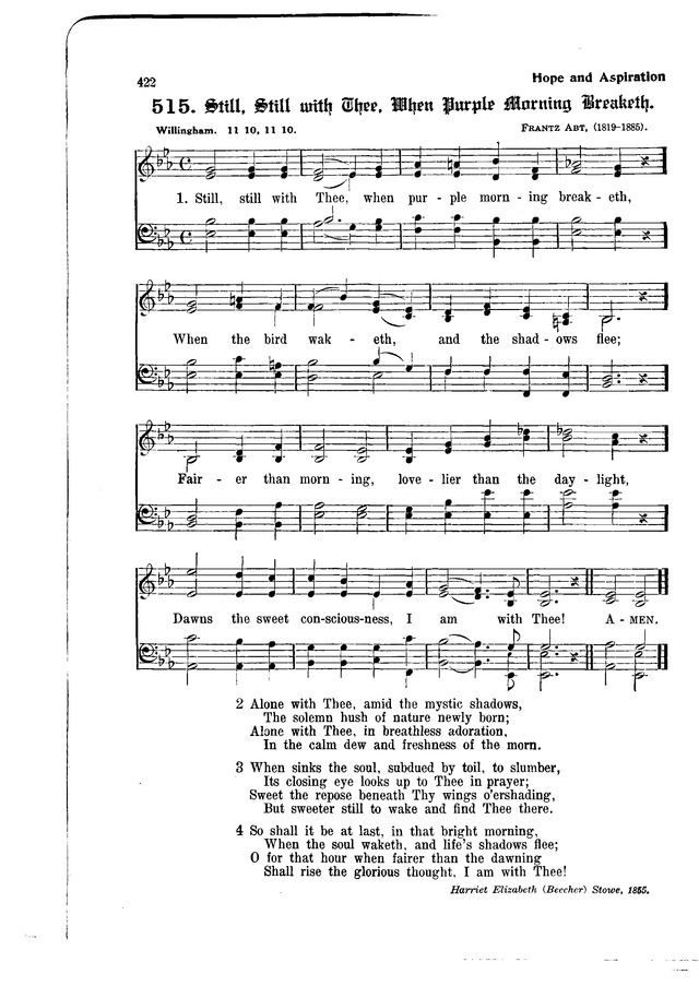 The Hymnal and Order of Service page 422