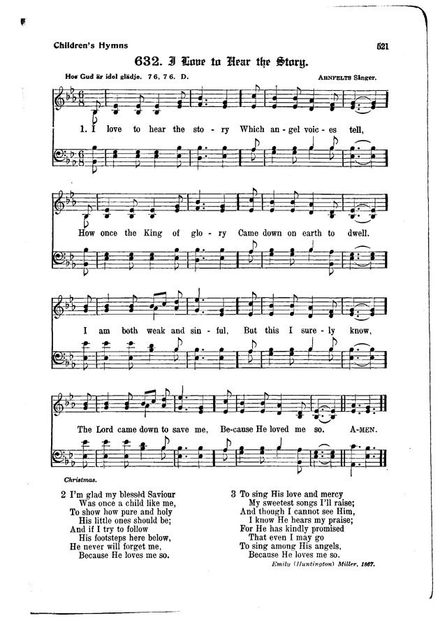 The Hymnal and Order of Service page 521