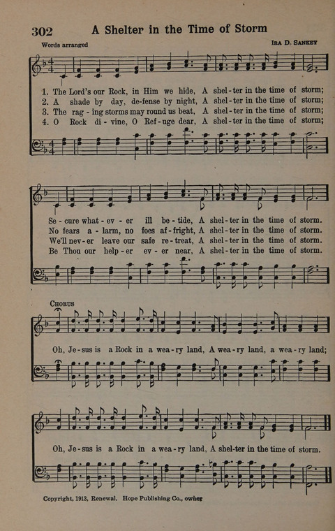 Hymns of Praise Numbers One and Two Combined: for the church and Sunday school page 284