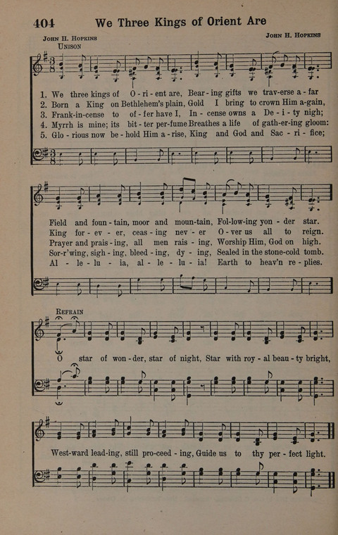 Hymns of Praise Numbers One and Two Combined: for the church and Sunday school page 384