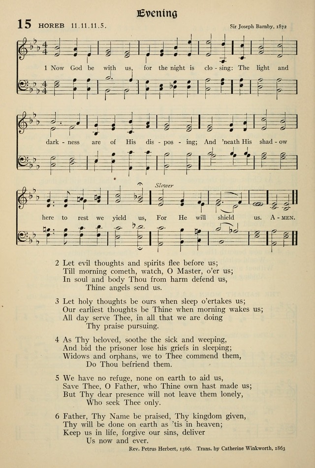 The Hymnal: published in 1895 and revised in 1911 by authority of the General Assembly of the Presbyterian Church in the United States of America page 12