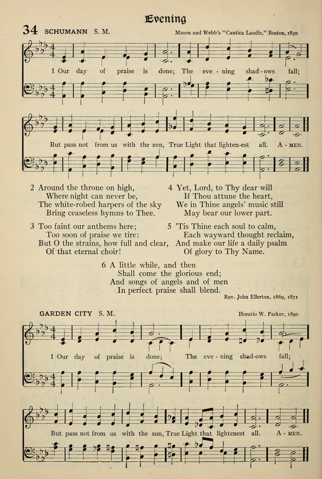 The Hymnal: published in 1895 and revised in 1911 by authority of the General Assembly of the Presbyterian Church in the United States of America page 28