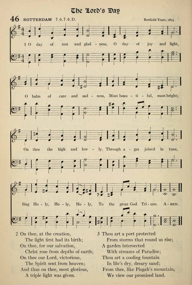 The Hymnal: published in 1895 and revised in 1911 by authority of the General Assembly of the Presbyterian Church in the United States of America page 38