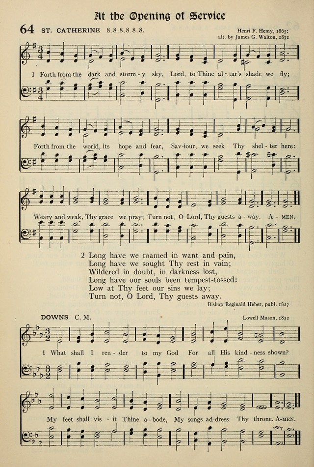 The Hymnal: published in 1895 and revised in 1911 by authority of the General Assembly of the Presbyterian Church in the United States of America page 54