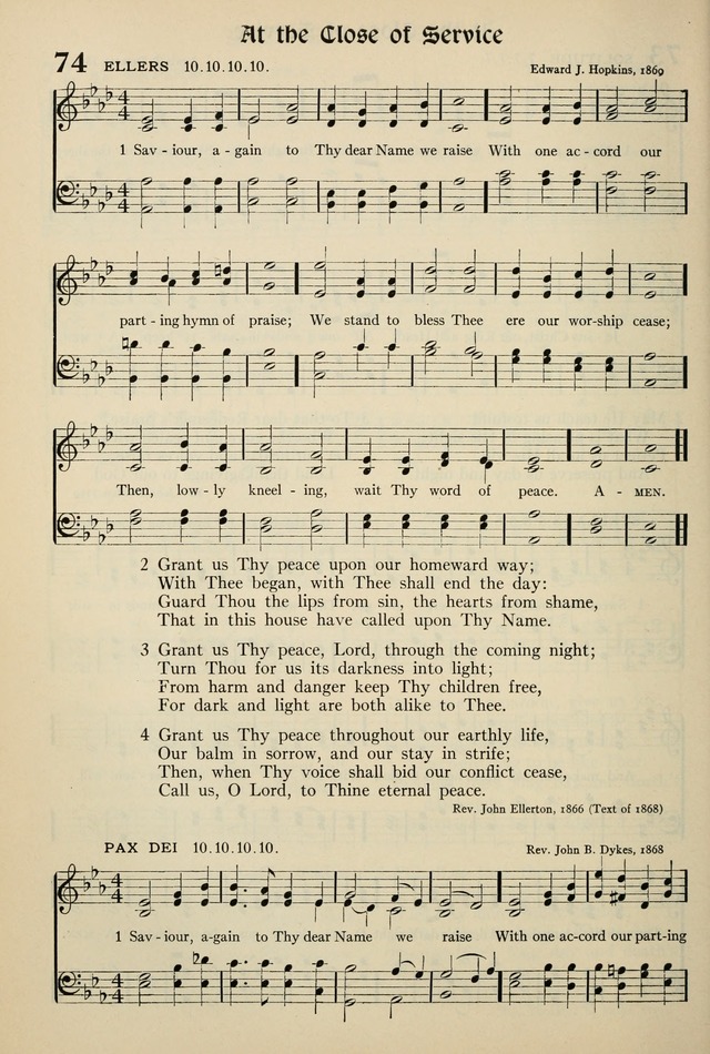 The Hymnal: published in 1895 and revised in 1911 by authority of the General Assembly of the Presbyterian Church in the United States of America page 62