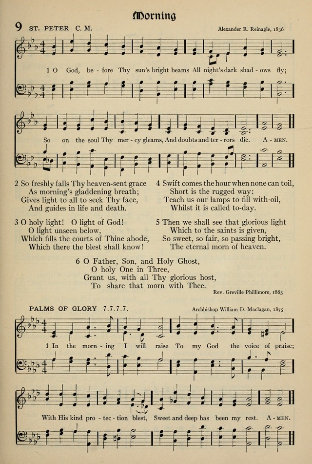The Hymnal: published in 1895 and revised in 1911 by authority of the General Assembly of the Presbyterian Church in the United States of America page 7