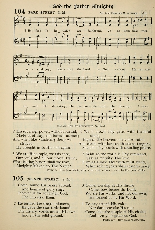 The Hymnal: published in 1895 and revised in 1911 by authority of the General Assembly of the Presbyterian Church in the United States of America page 86