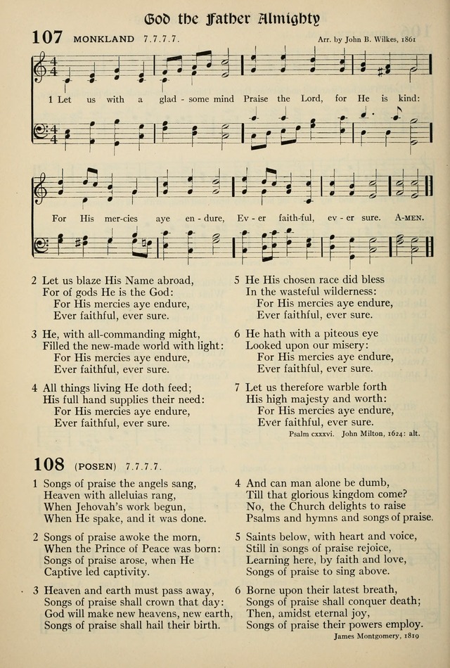 The Hymnal: published in 1895 and revised in 1911 by authority of the General Assembly of the Presbyterian Church in the United States of America page 88