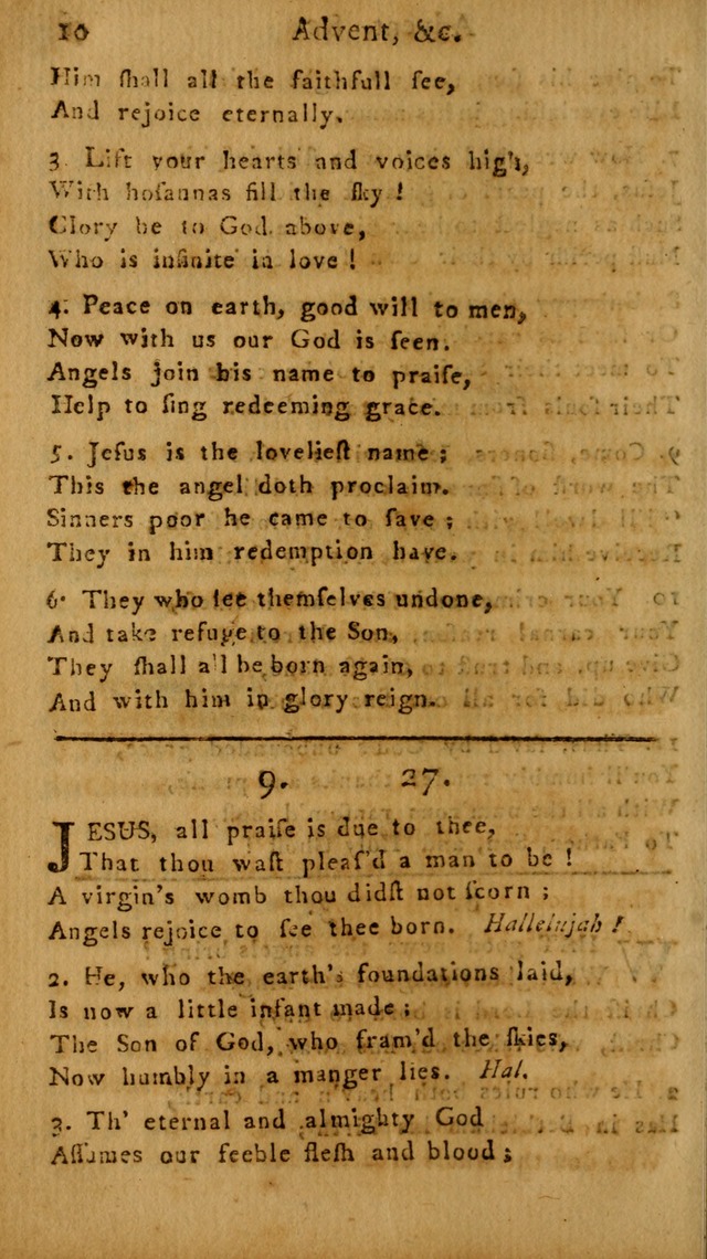 A Hymn and Prayer-Book: for the use of such Lutheran churches as Use the English language page 10