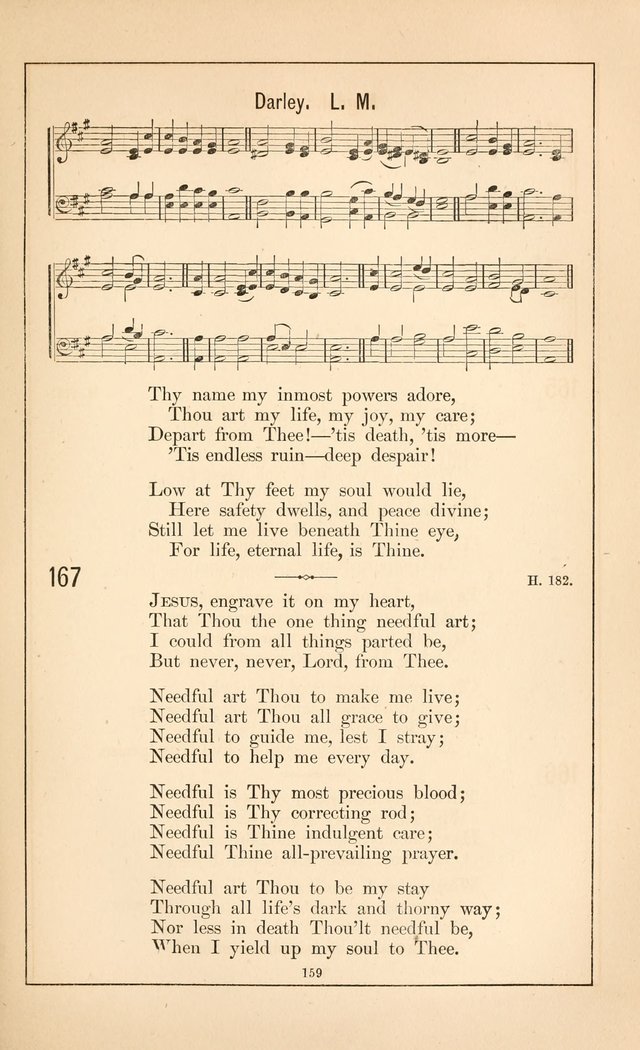 Hymnal of the Presbyterian Church page 157