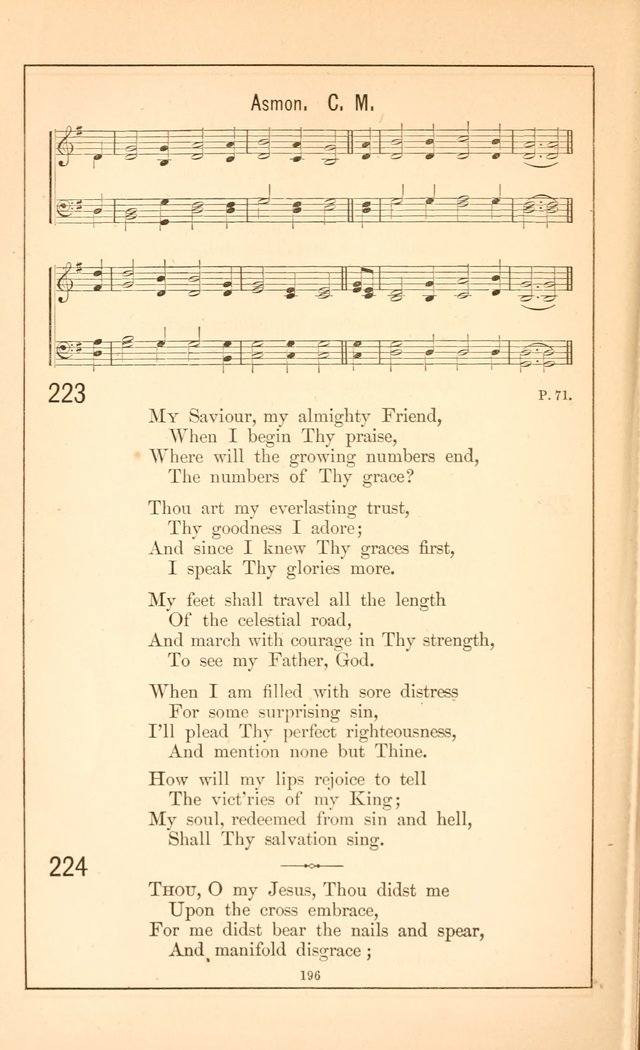 Hymnal of the Presbyterian Church page 194