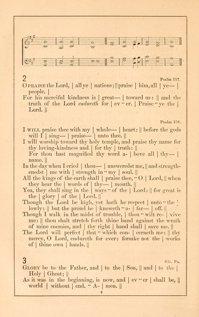 Hymnal of the Presbyterian Church page 2