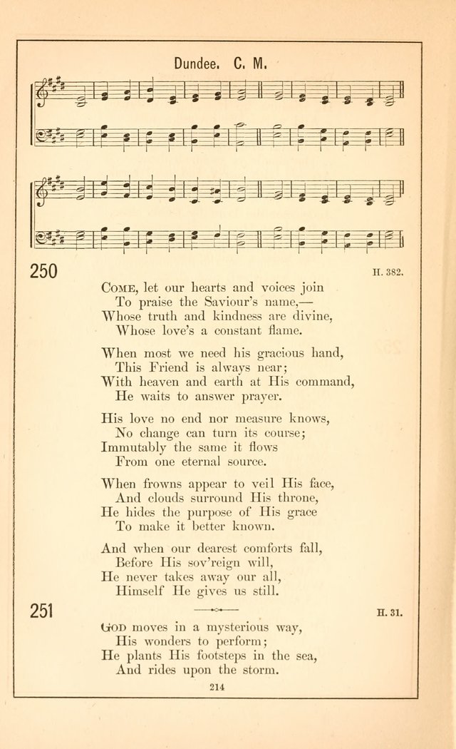 Hymnal of the Presbyterian Church page 212