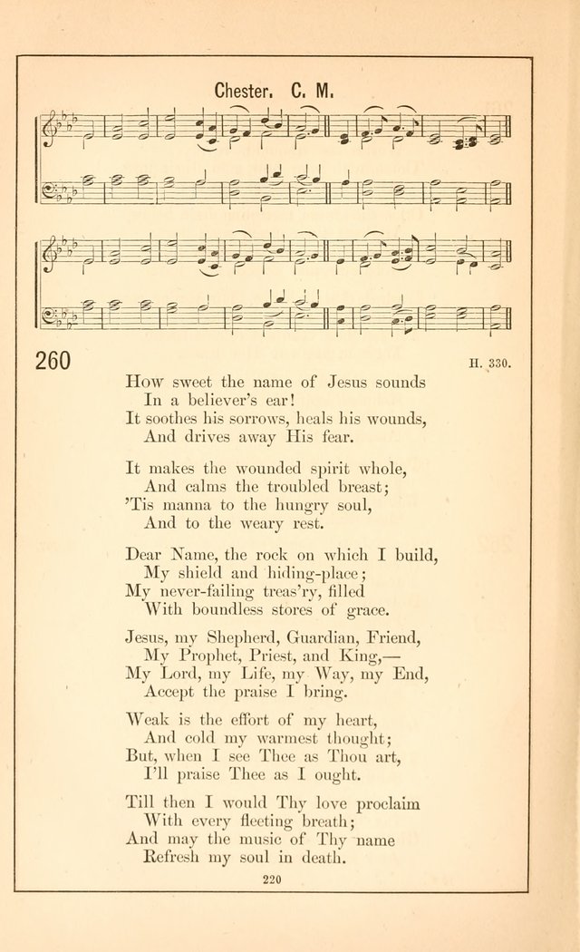 Hymnal of the Presbyterian Church page 218