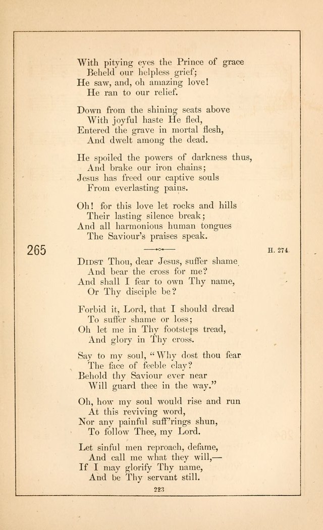 Hymnal of the Presbyterian Church page 221