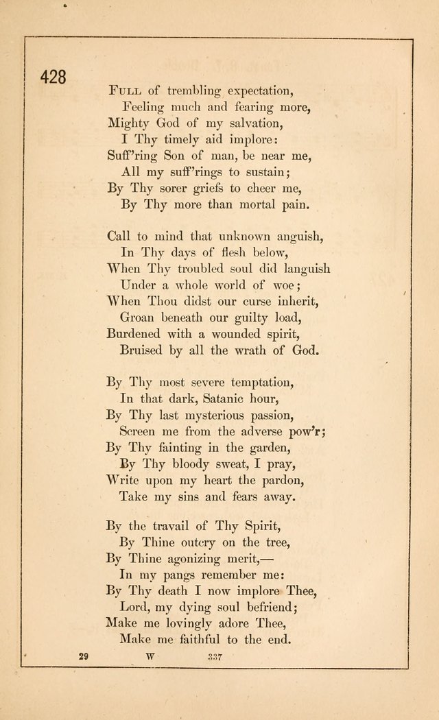 Hymnal of the Presbyterian Church page 335