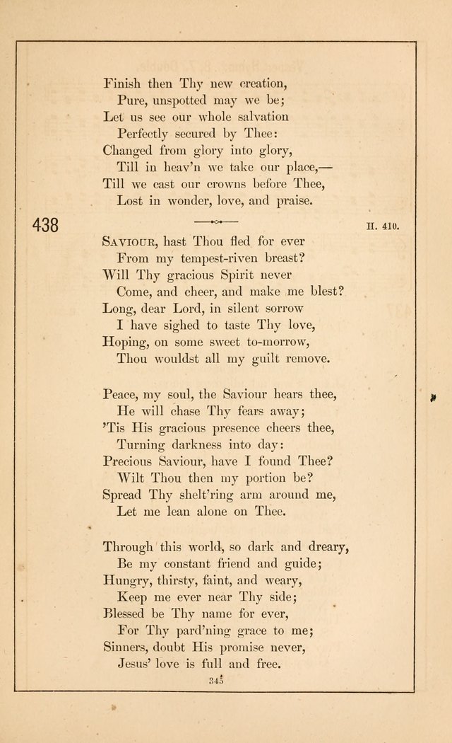 Hymnal of the Presbyterian Church page 343