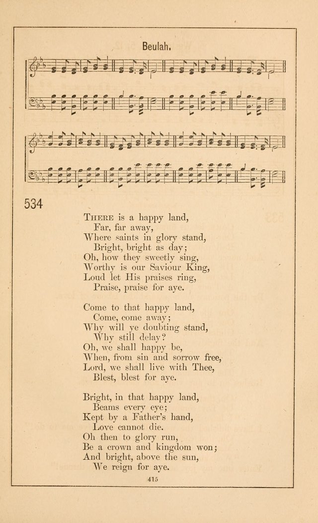Hymnal of the Presbyterian Church page 413