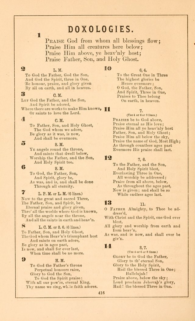Hymnal of the Presbyterian Church page 414