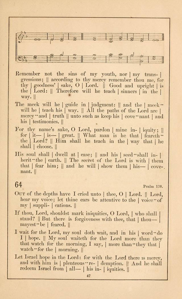 Hymnal of the Presbyterian Church page 45