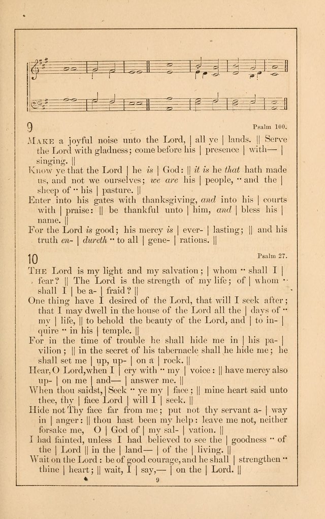 Hymnal of the Presbyterian Church page 7
