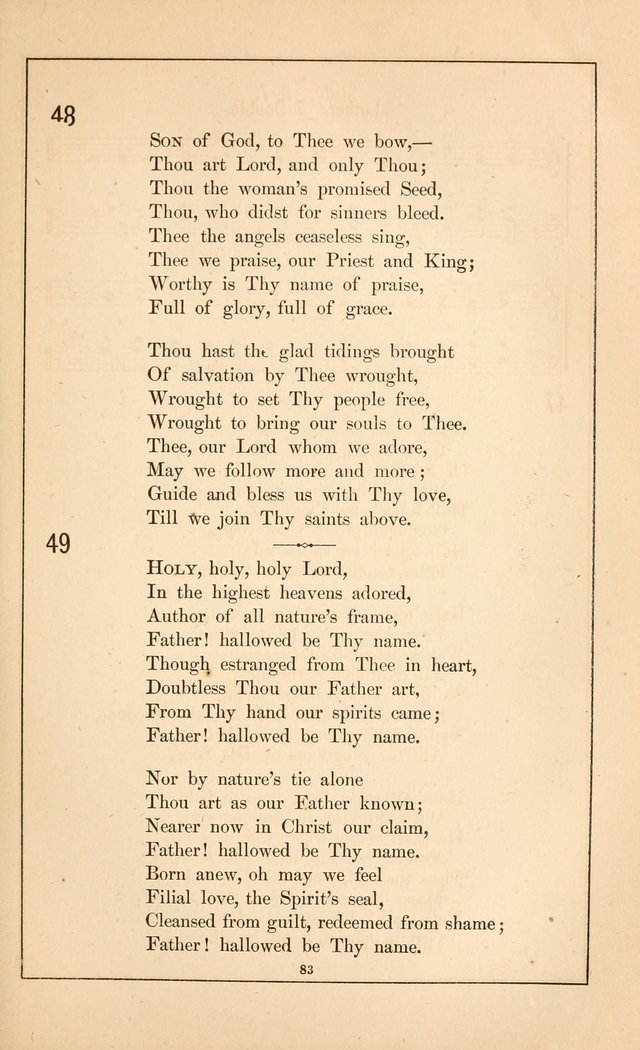 Hymnal of the Presbyterian Church page 81
