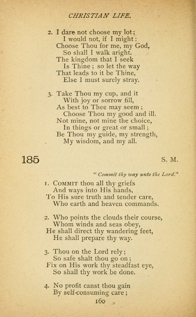 Hymnal of the Presbyterian Church in Canada page 160