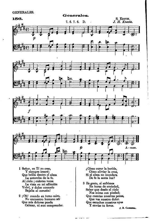 Himnario provisional con los cánticos: Según el uso de la Iglesia Episcopal Americana, para Congregaciones Españoles page 118