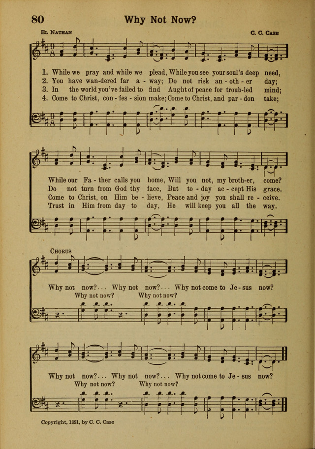 Hymns of Praise: for the Church and Sunday School page 80