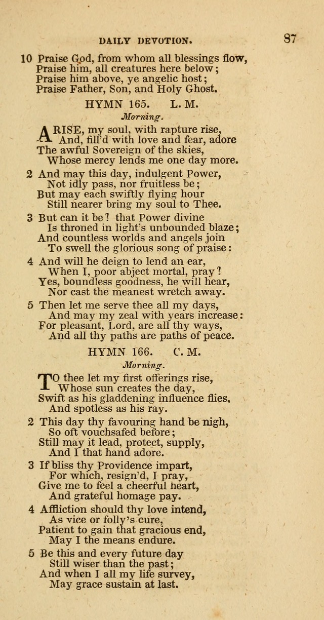 Hymns of the Protestant Episcopal Church of the United States, as authorized by the General Convention: with an additional selection page 87