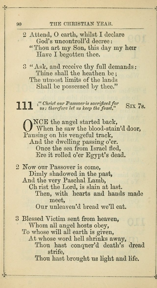 Hymnal: according to the use of the Protestant Episcopal Church in the United States of America : Revised edition (1874) page 105