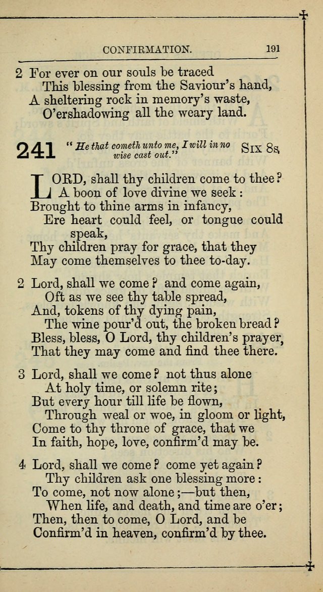 Hymnal: according to the use of the Protestant Episcopal Church in the United States of America : Revised edition (1874) page 206