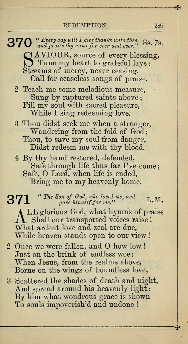 Hymnal: according to the use of the Protestant Episcopal Church in the United States of America : Revised edition (1874) page 304