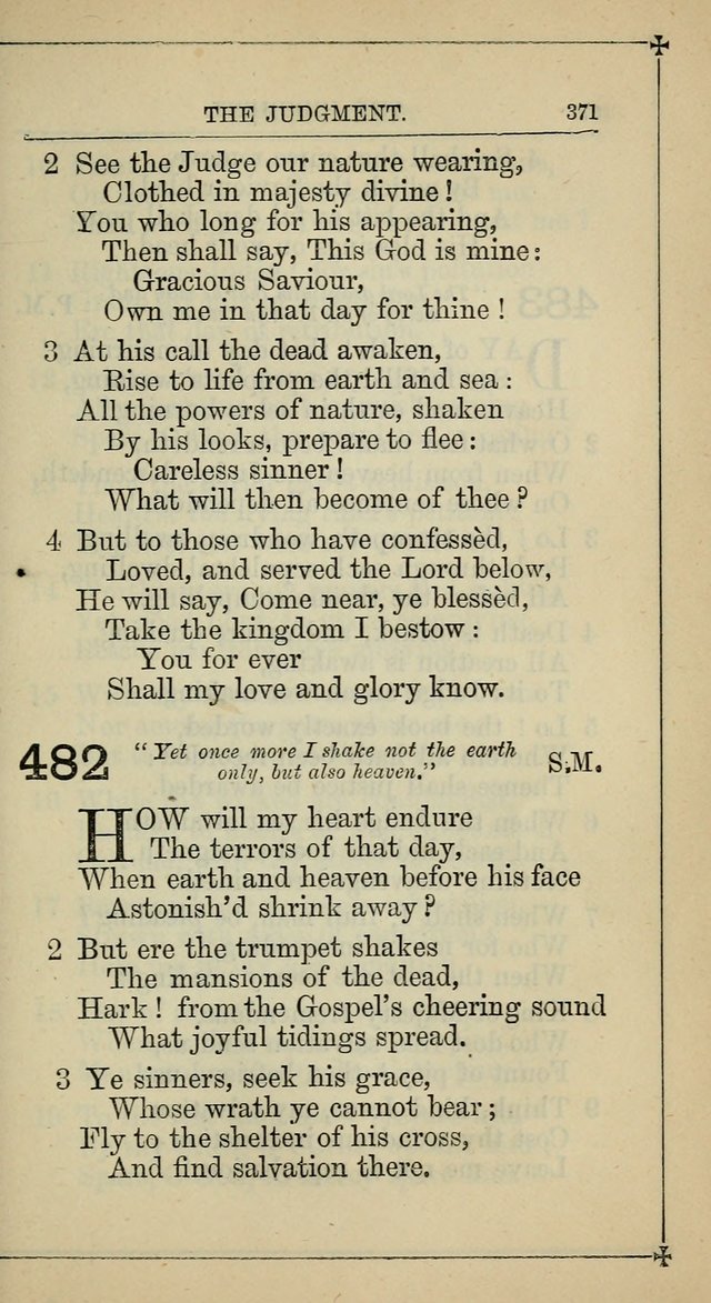 Hymnal: according to the use of the Protestant Episcopal Church in the United States of America : Revised edition (1874) page 386