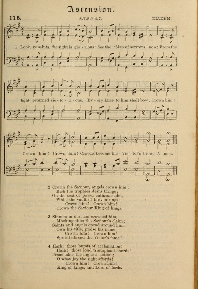 Hymnal and Canticles of the Protestant Episcopal Church with Music (Gilbert & Goodrich) page 109