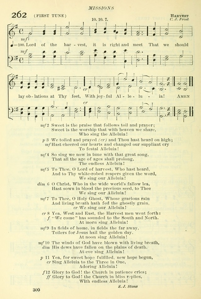 The Church Hymnal: revised and enlarged in accordance with the action of the General Convention of the Protestant Episcopal Church in the United States of America in the year of our Lord 1892. (Ed. B) page 348