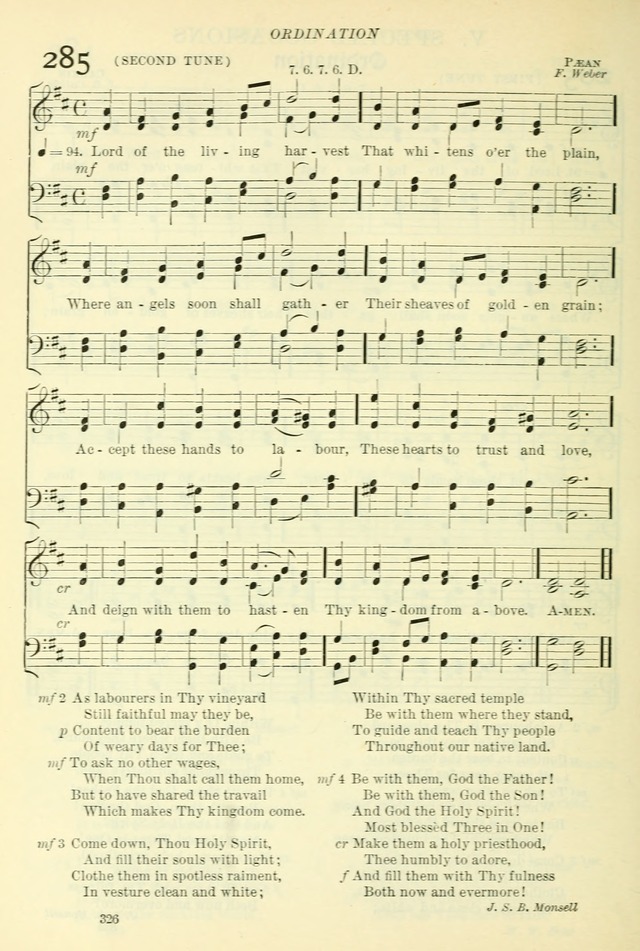 The Church Hymnal: revised and enlarged in accordance with the action of the General Convention of the Protestant Episcopal Church in the United States of America in the year of our Lord 1892. (Ed. B) page 374